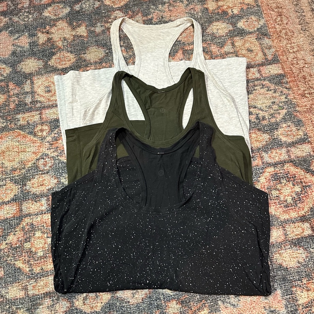 Bundle of Lululemon tank tops